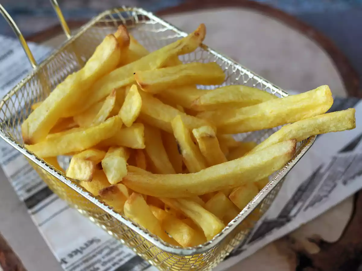 Super knapperige bevroren frietjes met Air Fryer! - foto 3