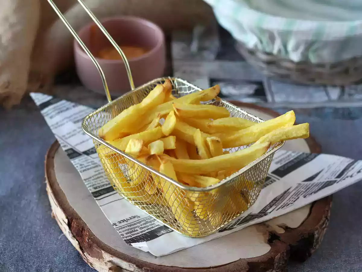 Super knapperige bevroren frietjes met Air Fryer! - foto 4
