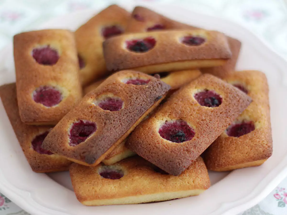 Supereenvoudige financiers met frambozen! - foto 4