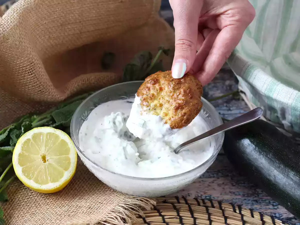 Superfrisse yoghurt, feta, citroen en muntsaus! - foto 2