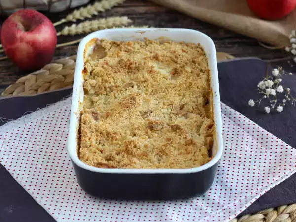Recept Supermakkelijke appelcrumble