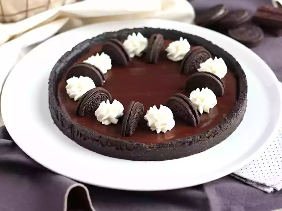 Taartje van Oreo en chocolade - foto 2