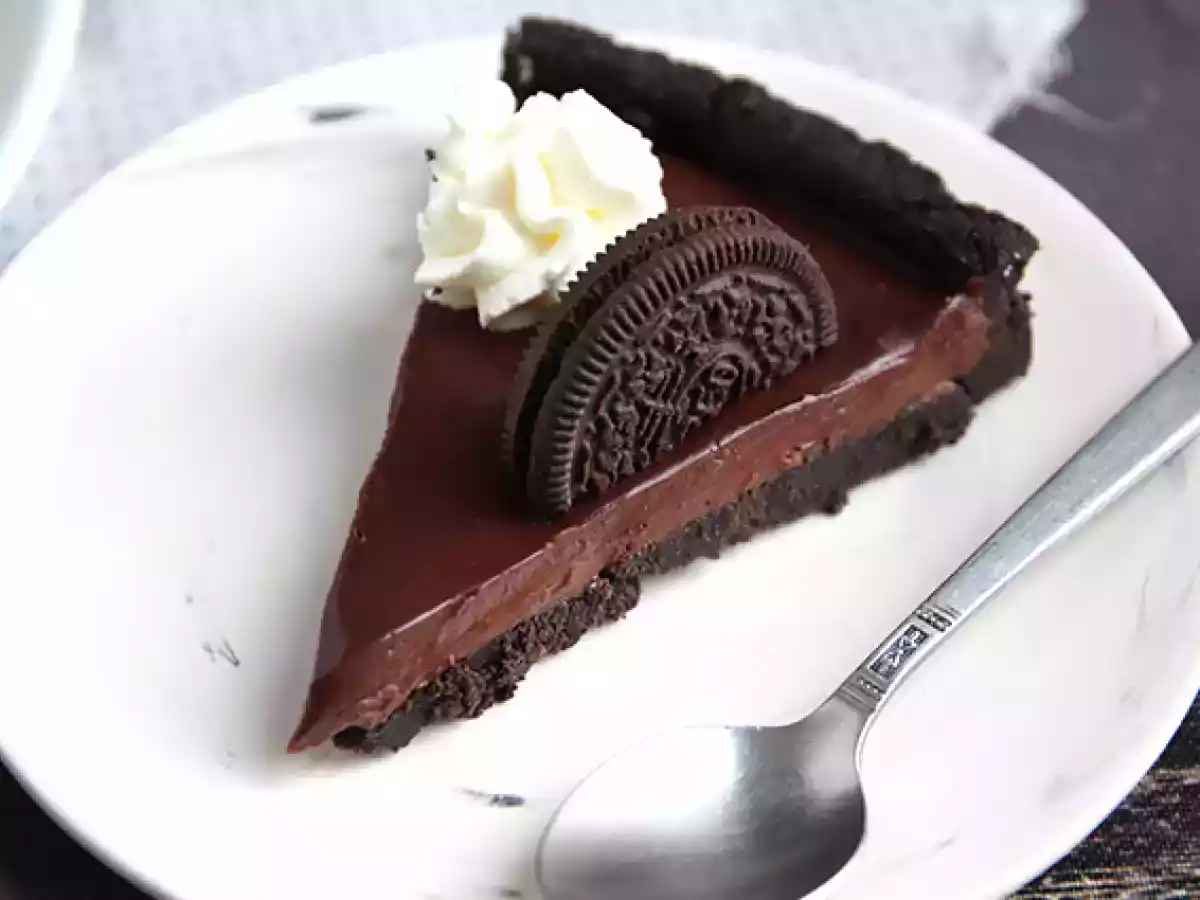 Taartje van Oreo en chocolade - foto 3
