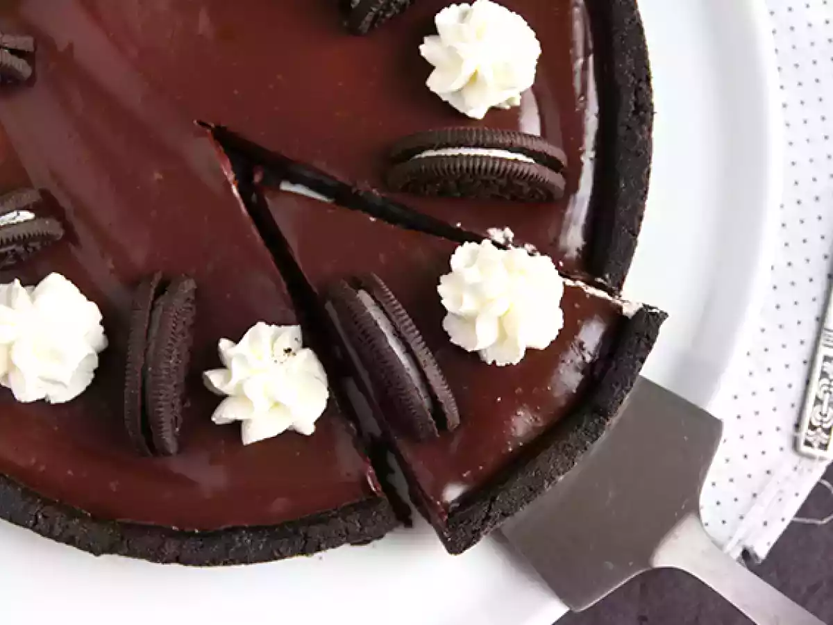 Taartje van Oreo en chocolade - foto 5