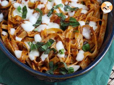 Tagliatelle al forno, het antiverspillingsrecept om restjes pasta te gebruiken - foto 2