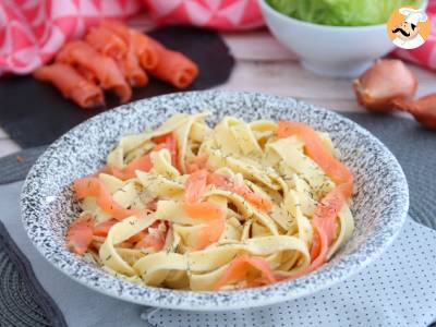 Tagliatelle met gerookte zalm en dille - foto 2