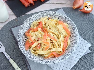 Tagliatelle met gerookte zalm en dille - foto 5