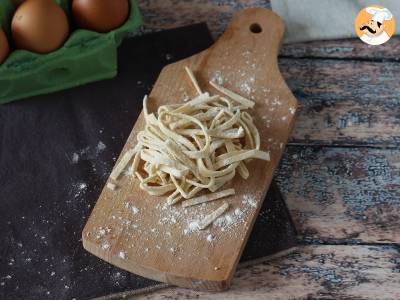 Tagliolini, de stap-voor-stap procedure om ze thuis te bereiden - foto 3