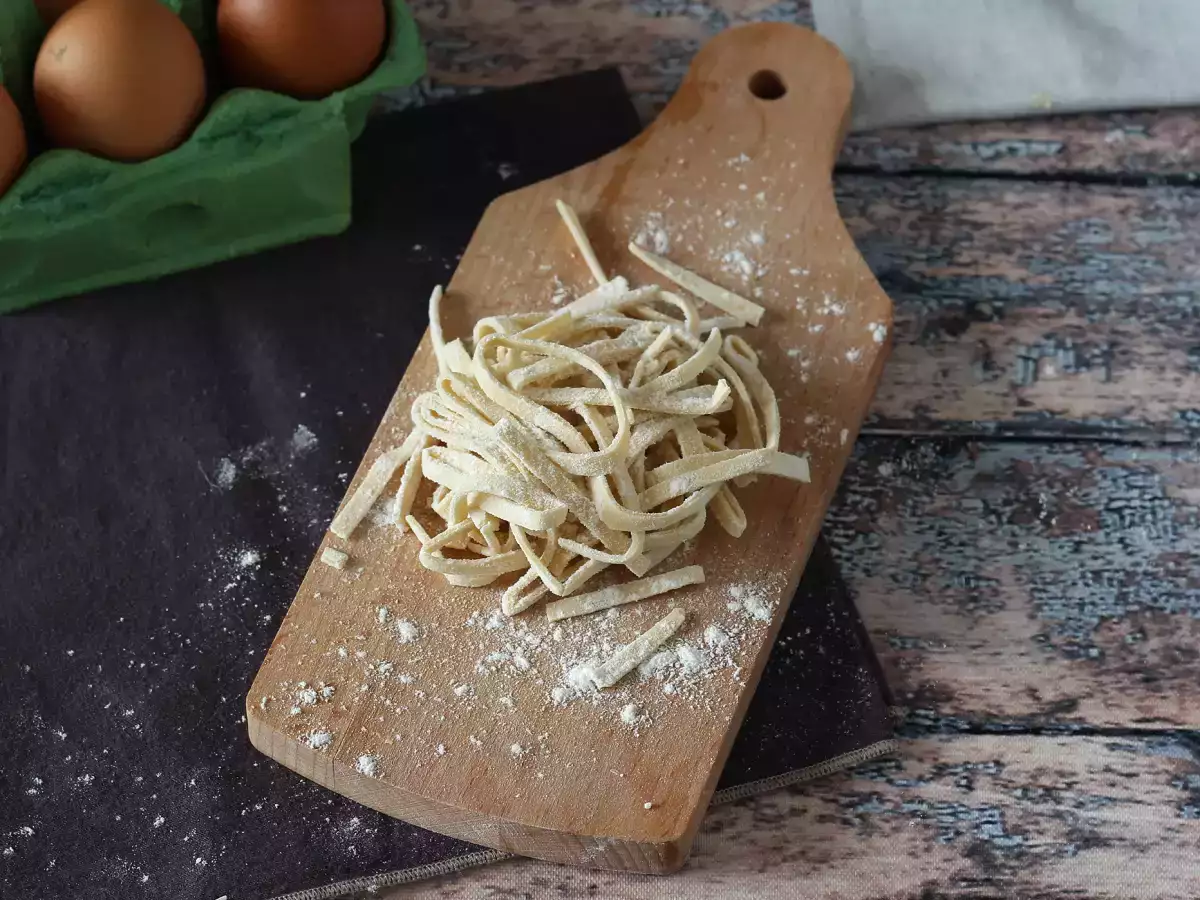 Tagliolini maken: stap voor stap zelfgemaakte pasta bereiden - foto 3