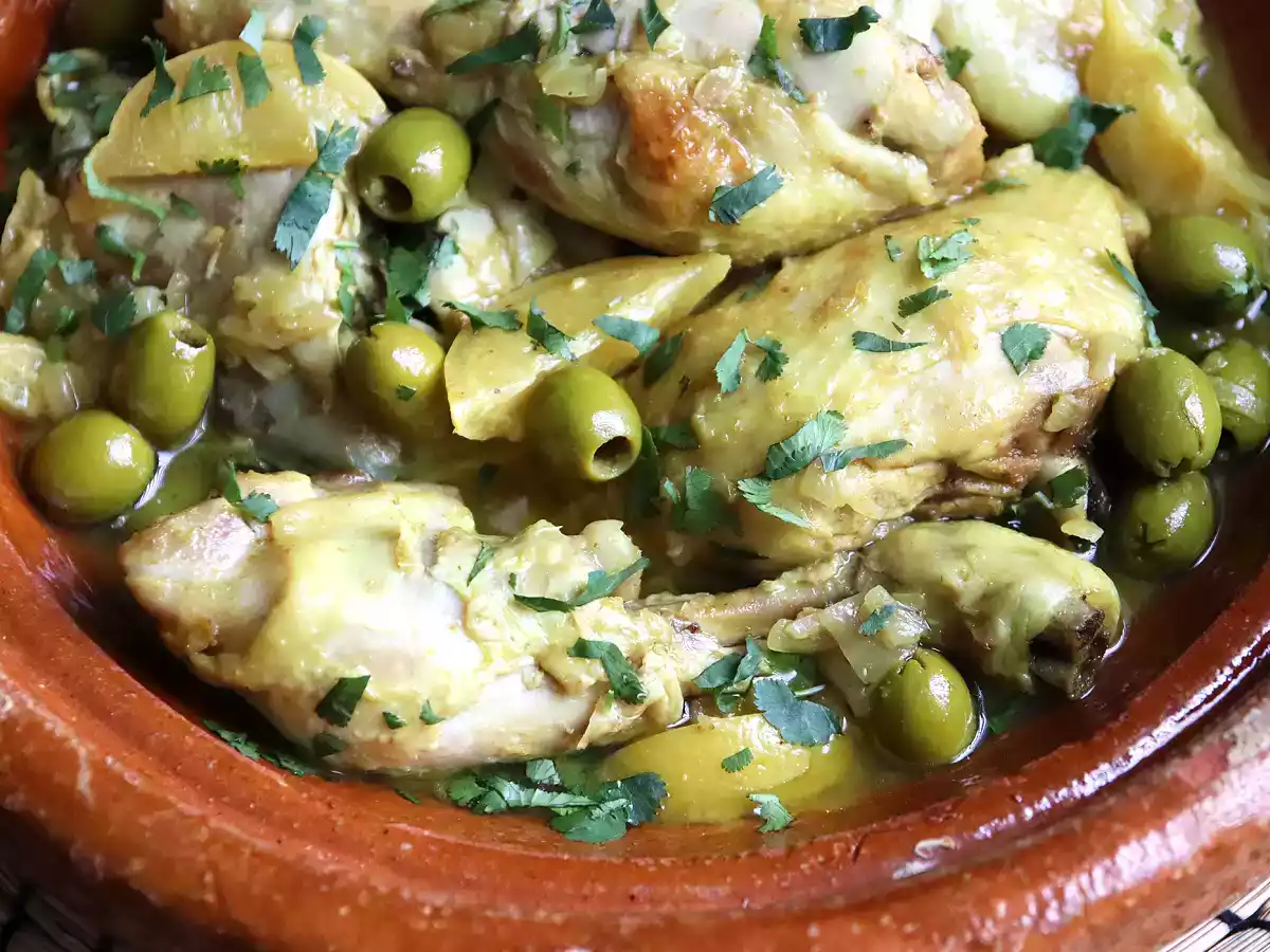 Tajine met kip, citroen en olijven (supermakkelijk om te maken!) - foto 2