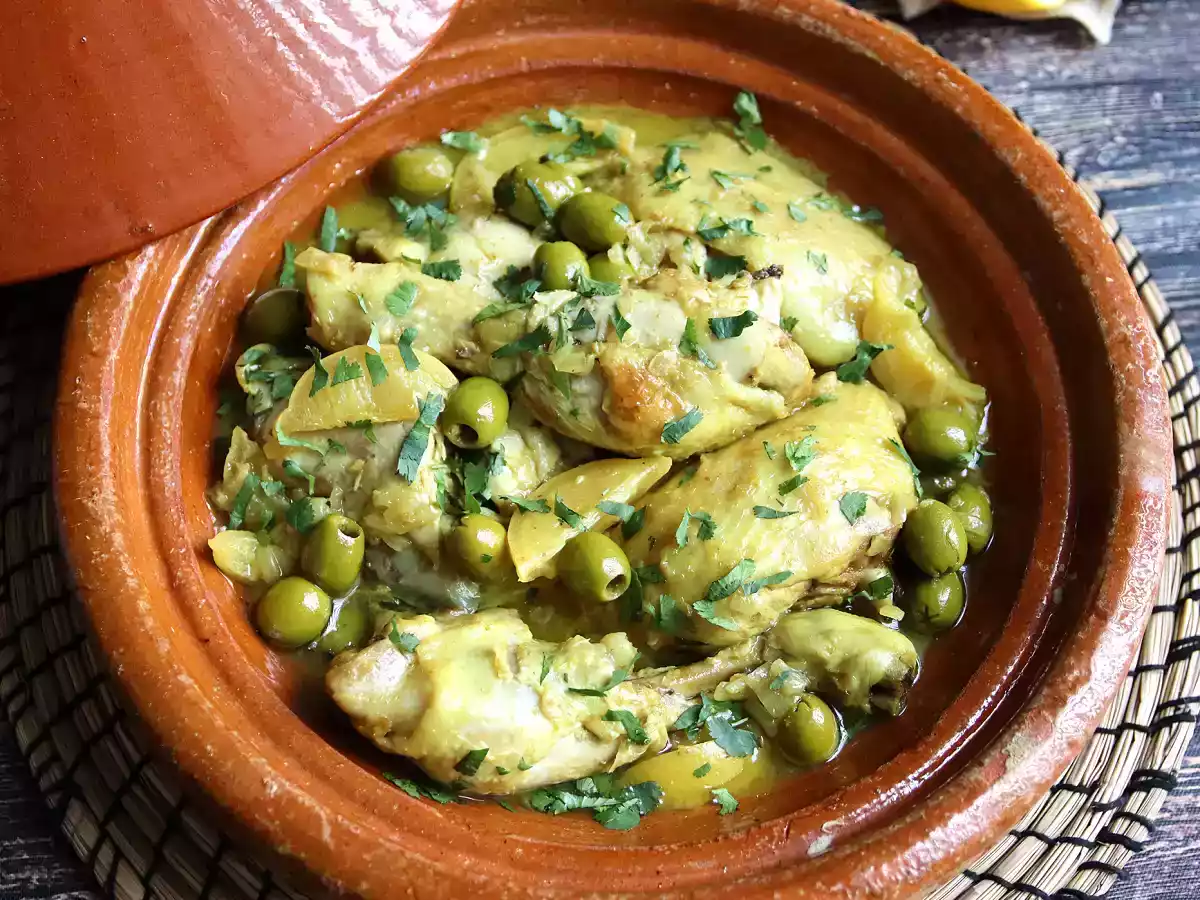 Tajine met kip, citroen en olijven (supermakkelijk om te maken!) - foto 3