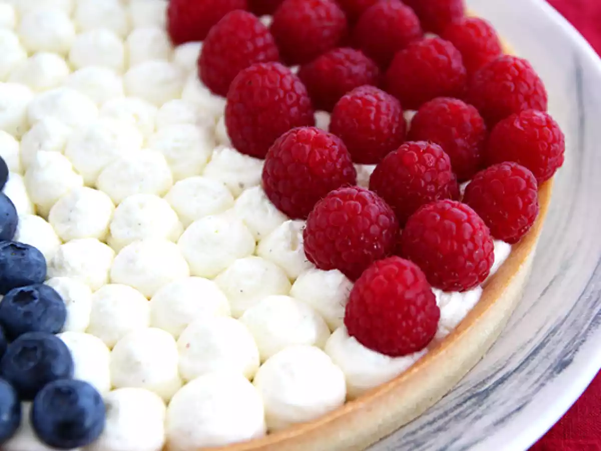 Tarte Frankrijk blauw wit rood - foto 3