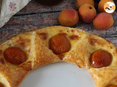 Tarte oranaise - Bladerdeeg, custard en abrikozen - foto 3