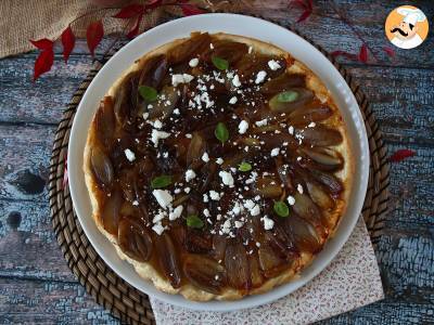 Tarte tatin met sjalotten en feta, de onweerstaanbare hartige versie! - foto 2