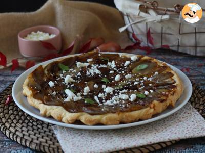 Tarte tatin met sjalotten en feta, de onweerstaanbare hartige versie! - foto 6