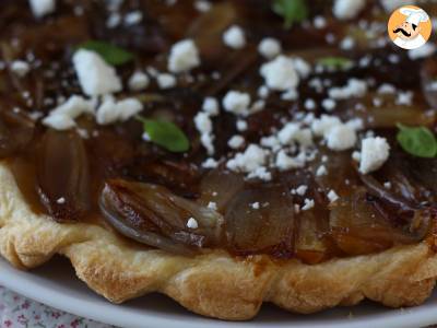 Tarte tatin met sjalotten en feta, de onweerstaanbare hartige versie! - foto 8