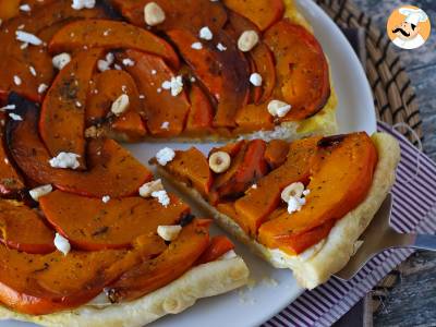 Tatin van pompoen met geitenkaas en honing - foto 4