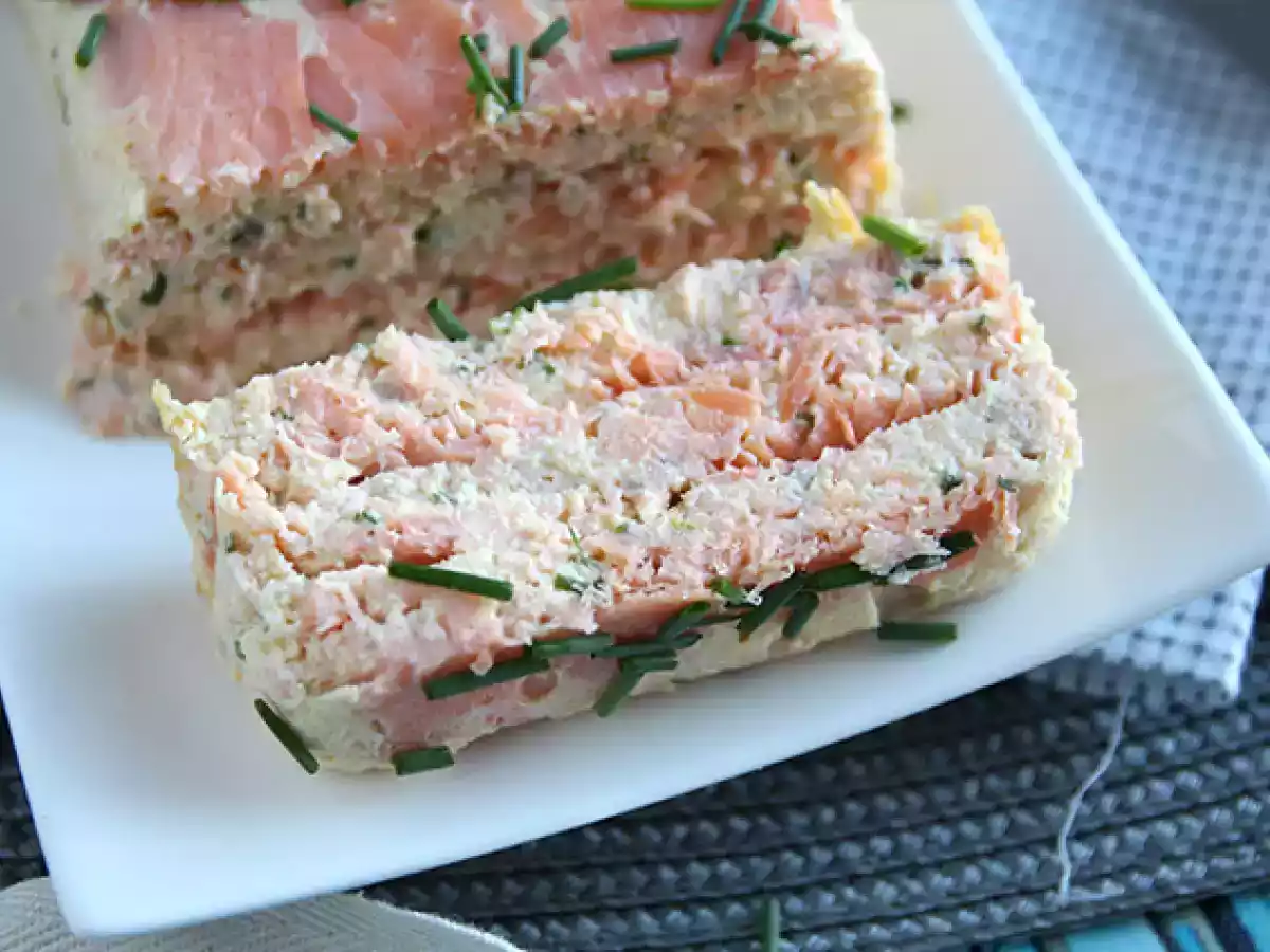 Terrine van verse zalm en gerookte zalm - foto 2