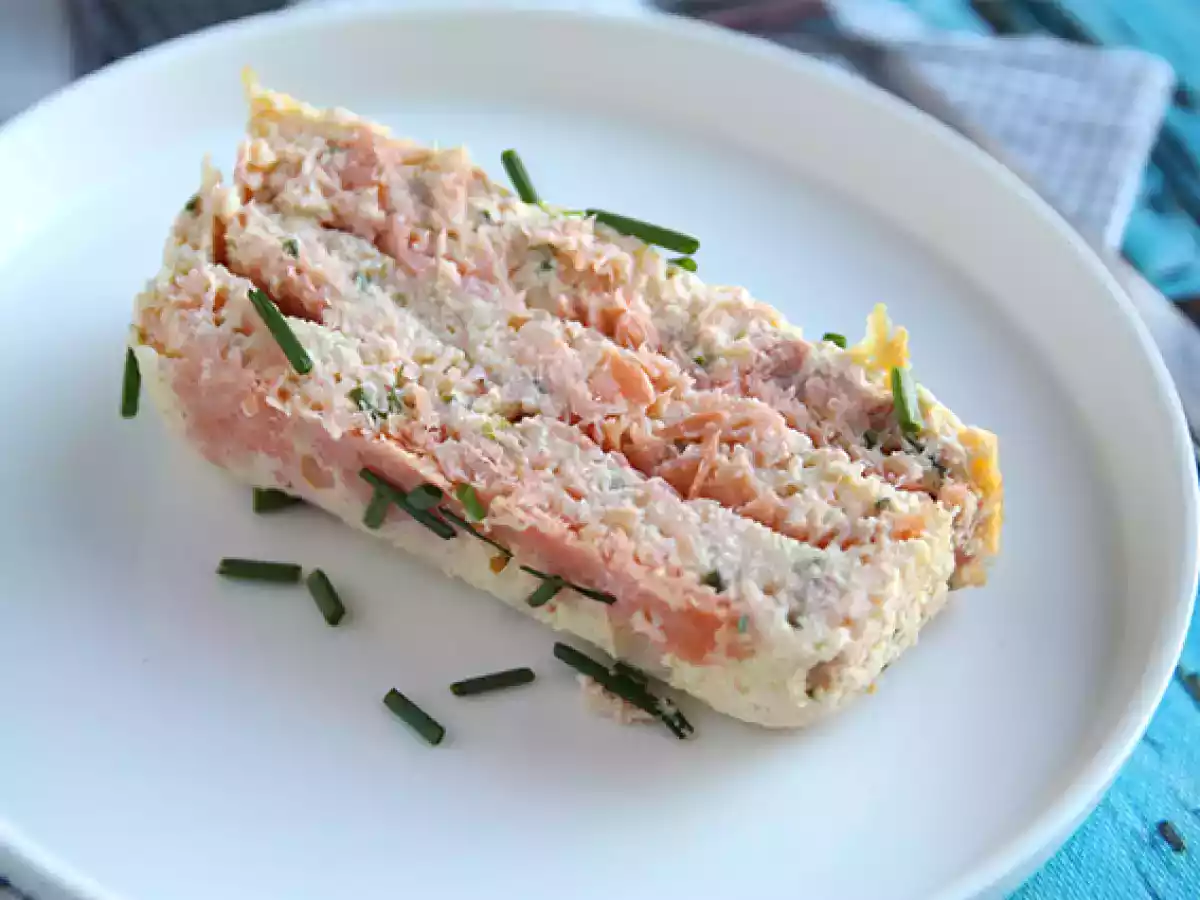 Terrine van verse zalm en gerookte zalm - foto 3