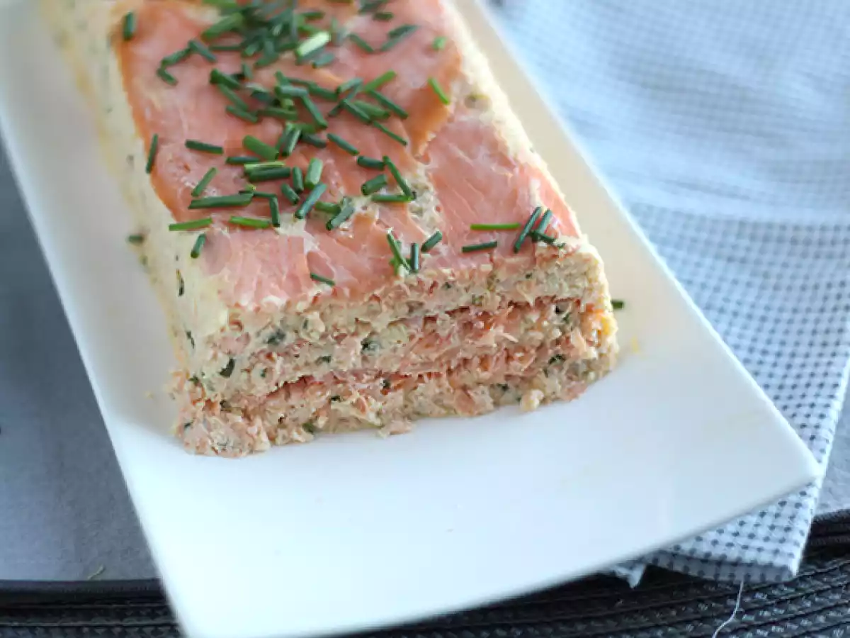 Terrine van verse zalm en gerookte zalm - foto 4