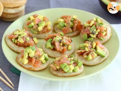 Toast met zalm en avocado