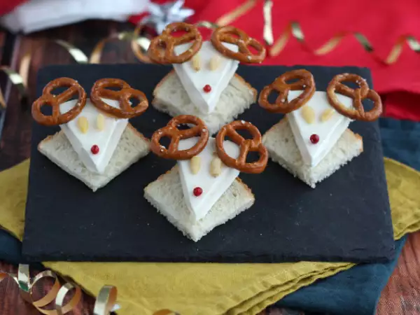 Recept Toastjes met la vache qui rit-rendieren