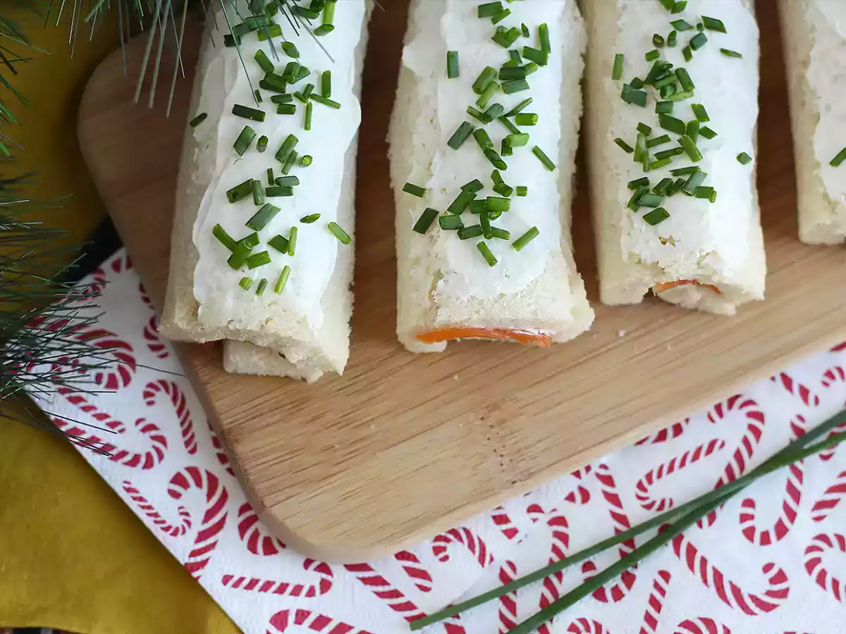 Toasts van de kerstboomstam - foto 4