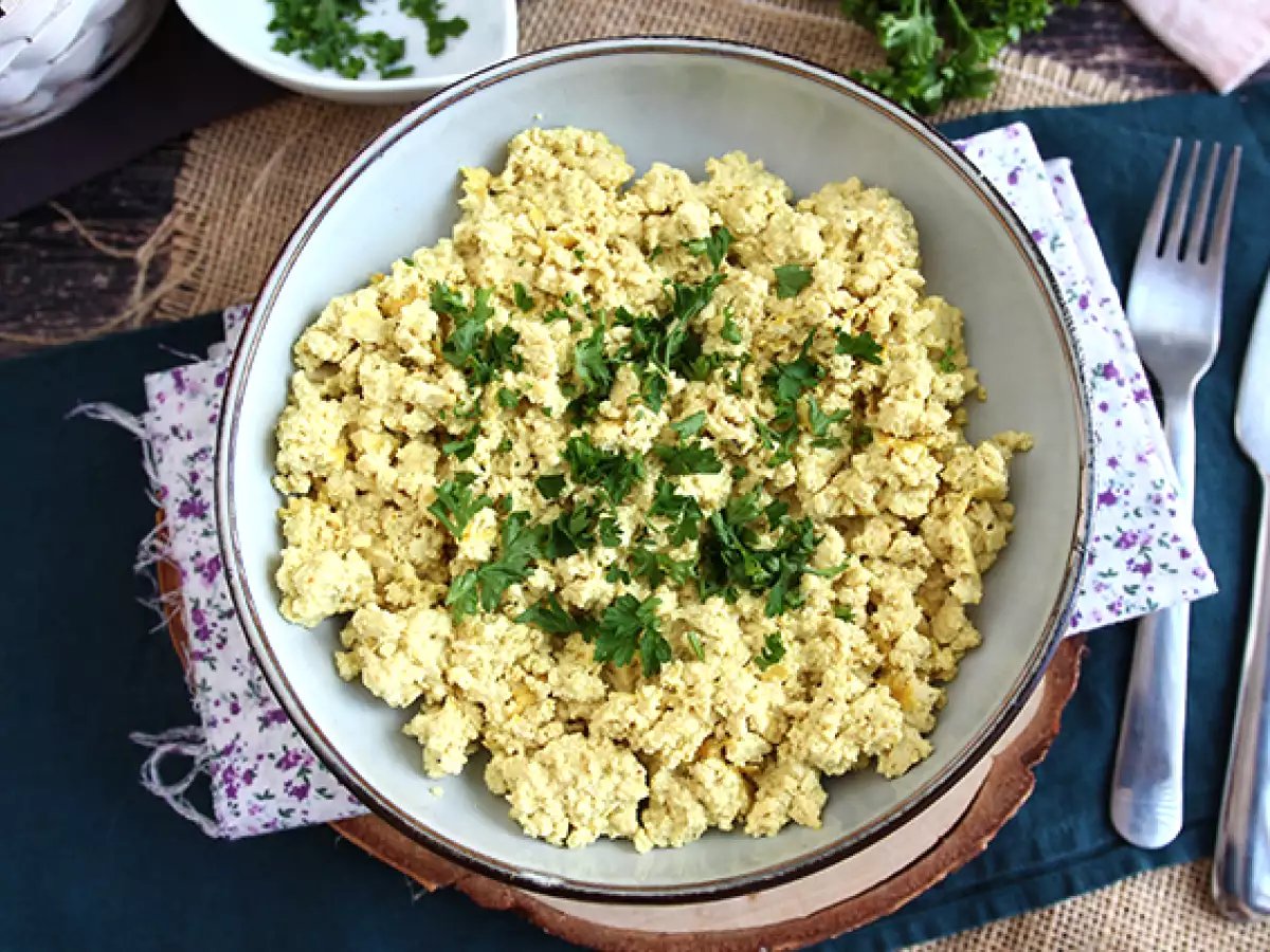 Tofu-roerei als alternatief voor roerei! - foto 4