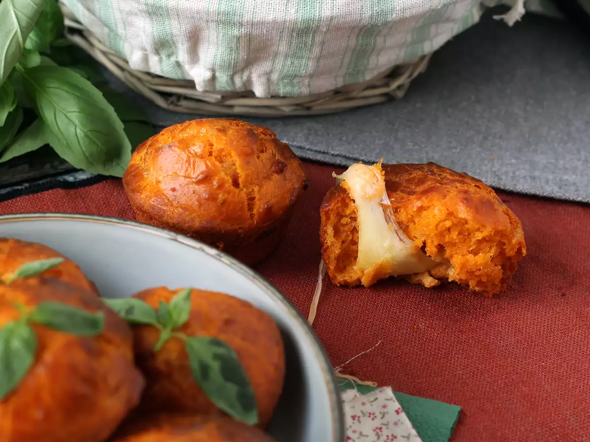 Tomatenmuffins met een smeuïg mozzarellahart - foto 2