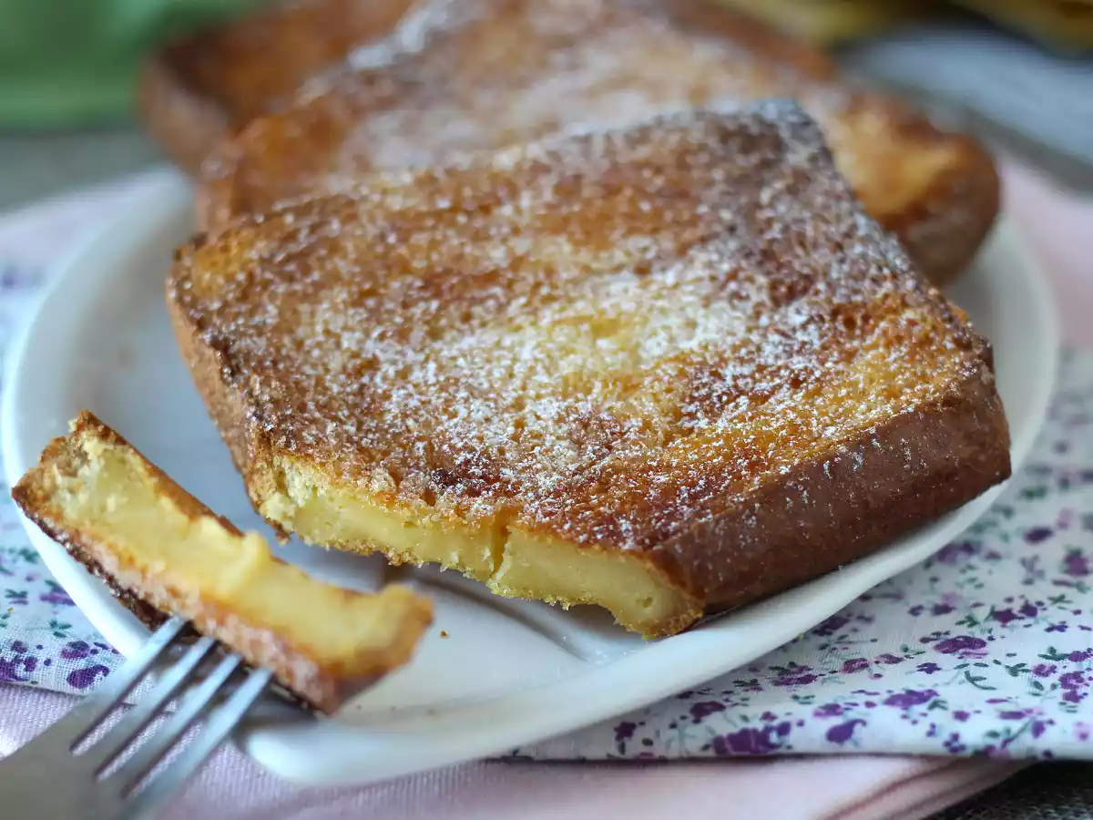 Torrijas in air fryer met briochebrood, een traditie zonder complicaties