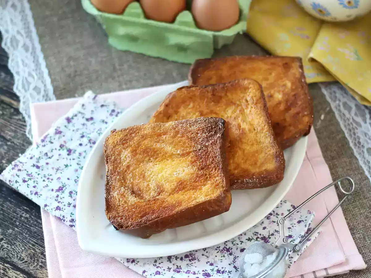 Torrijas in air fryer met briochebrood, een traditie zonder complicaties - foto 2