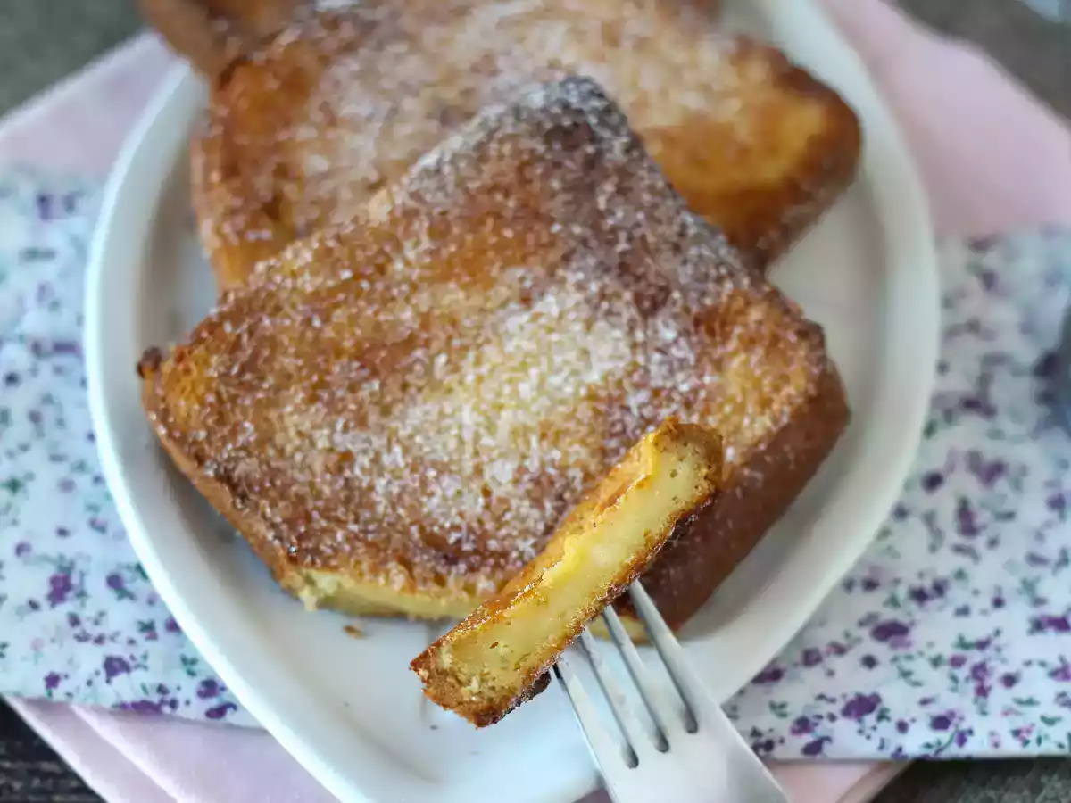 Torrijas in air fryer met briochebrood, een traditie zonder complicaties - foto 3
