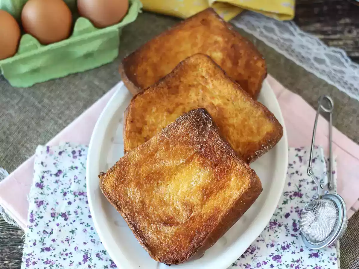 Torrijas in air fryer met briochebrood, een traditie zonder complicaties - foto 6