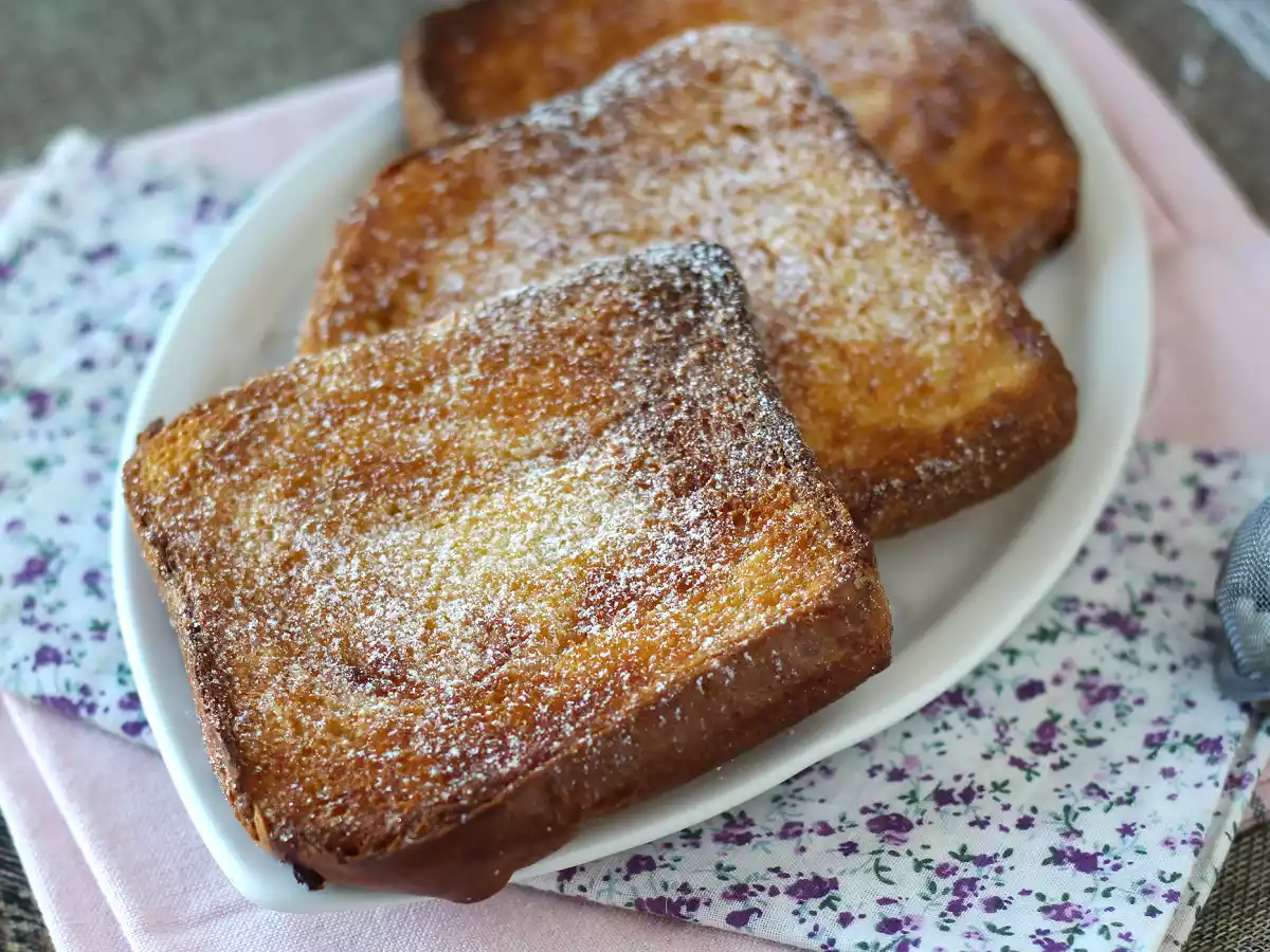Torrijas in air fryer met briochebrood, een traditie zonder complicaties - foto 7