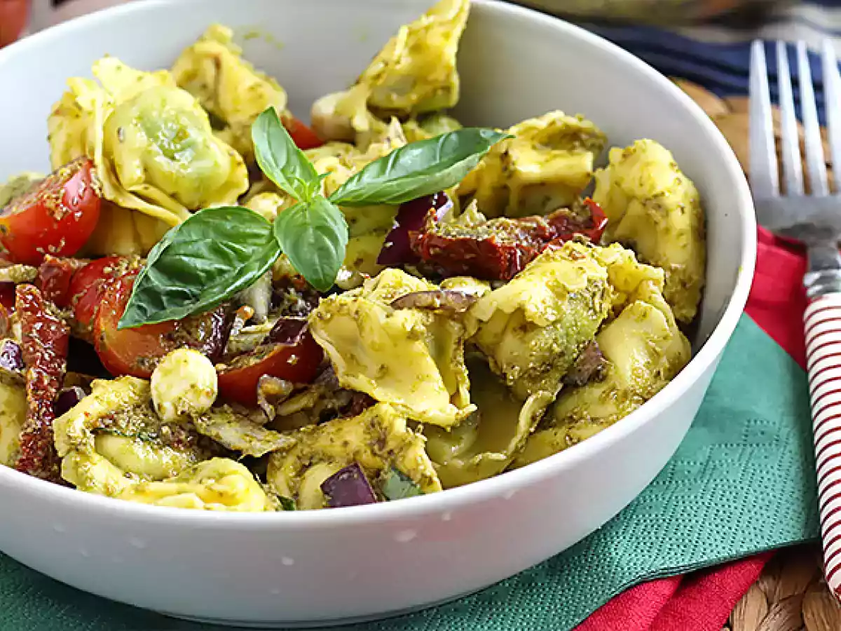 Tortellini met pestosalade - foto 2