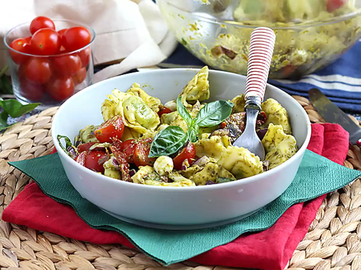 Tortellini met pestosalade - foto 3