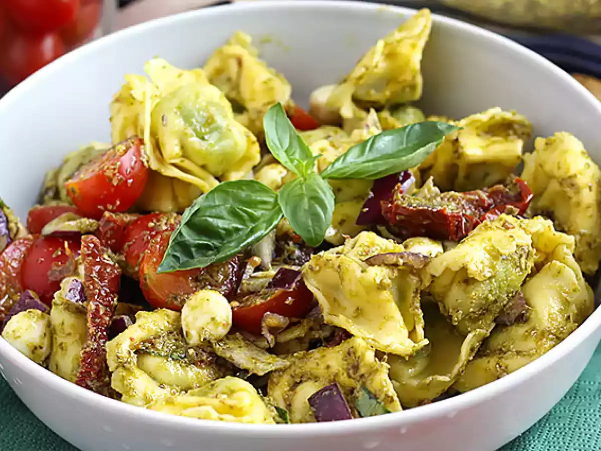 Tortellini met pestosalade - foto 5