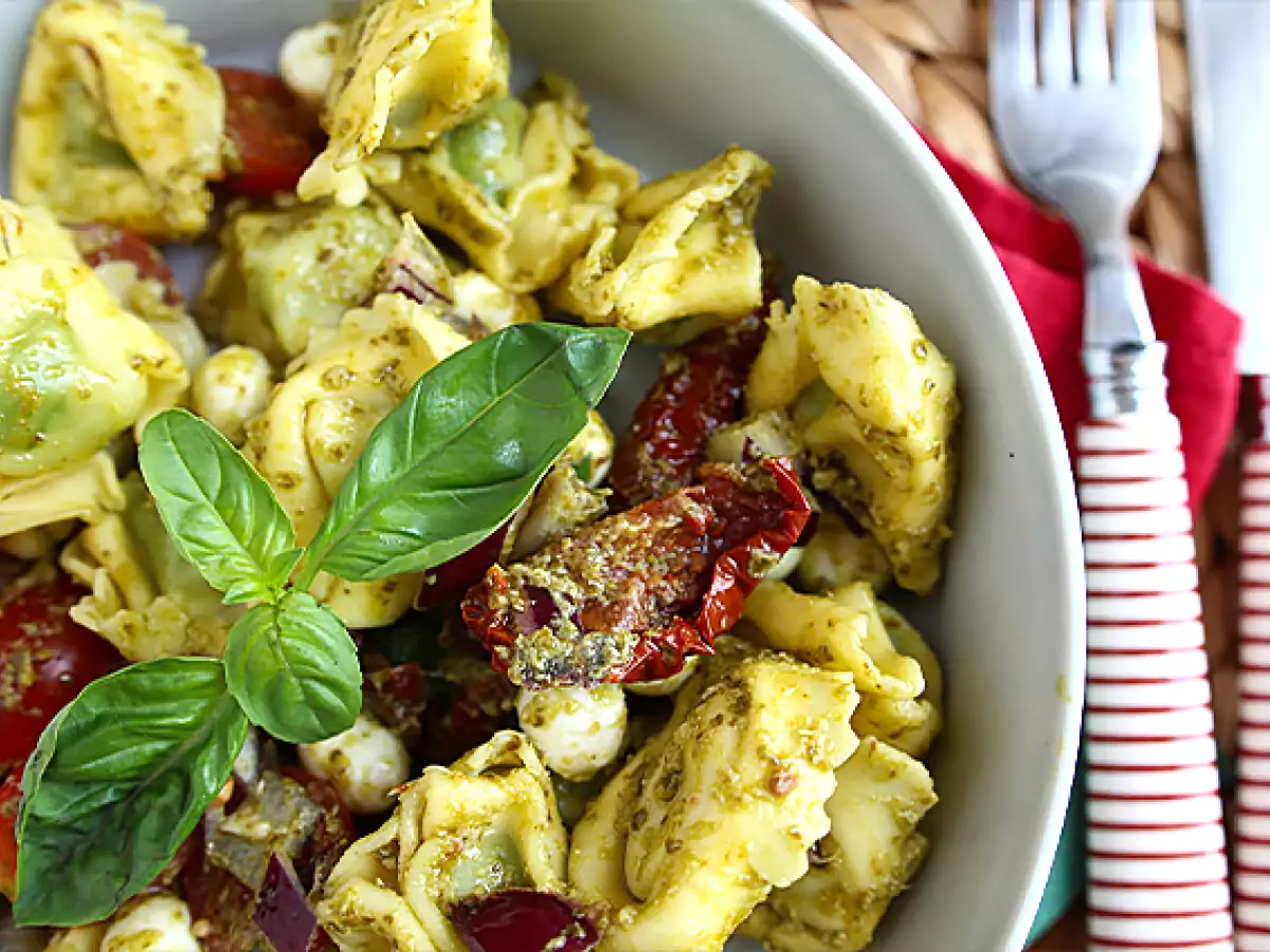 Tortellinisalade met pesto - foto 4