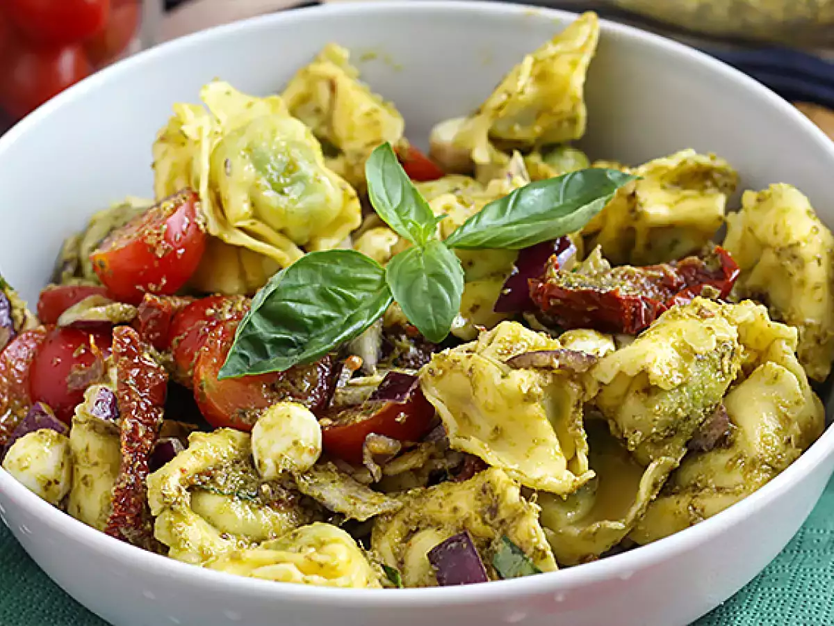 Tortellinisalade met pesto - foto 5