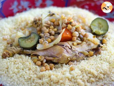 Traditionele Marokkaanse kip couscous - foto 2