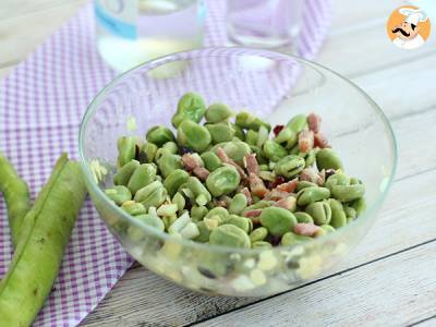 Tuinbonensalade met spek - foto 3