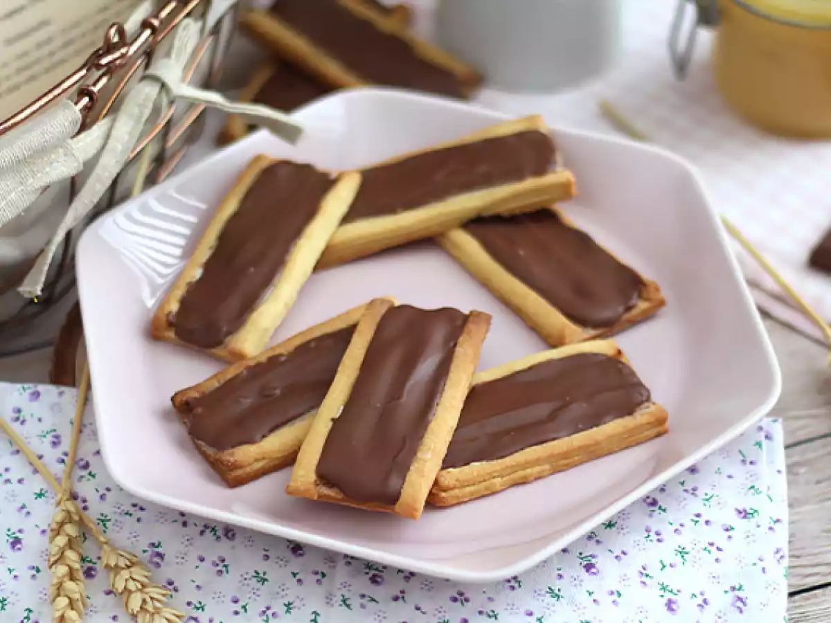 Twix-koekjes met karamel en melkchocolade - foto 2