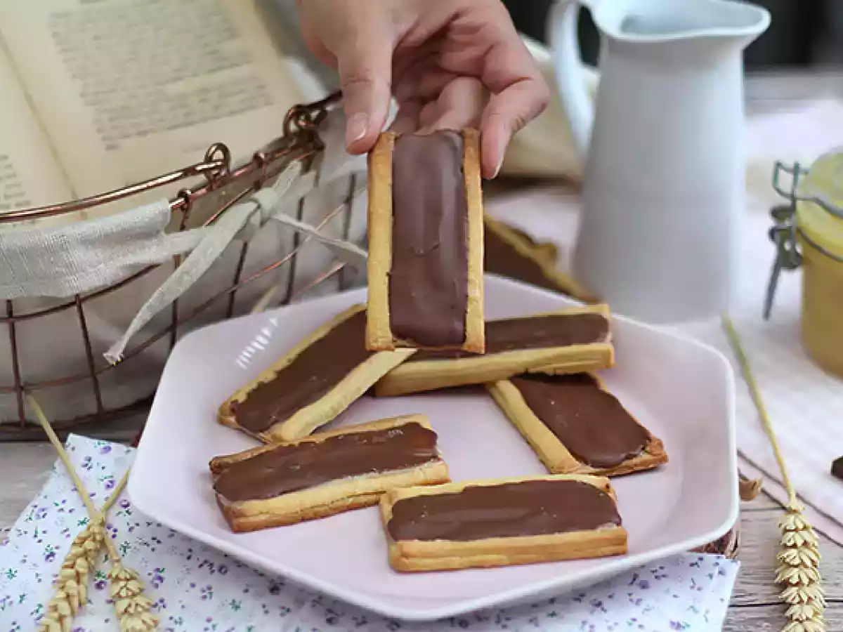 Twix-koekjes met karamel en melkchocolade - foto 3