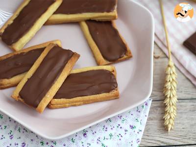 Twix-koekjes met karamel en melkchocolade