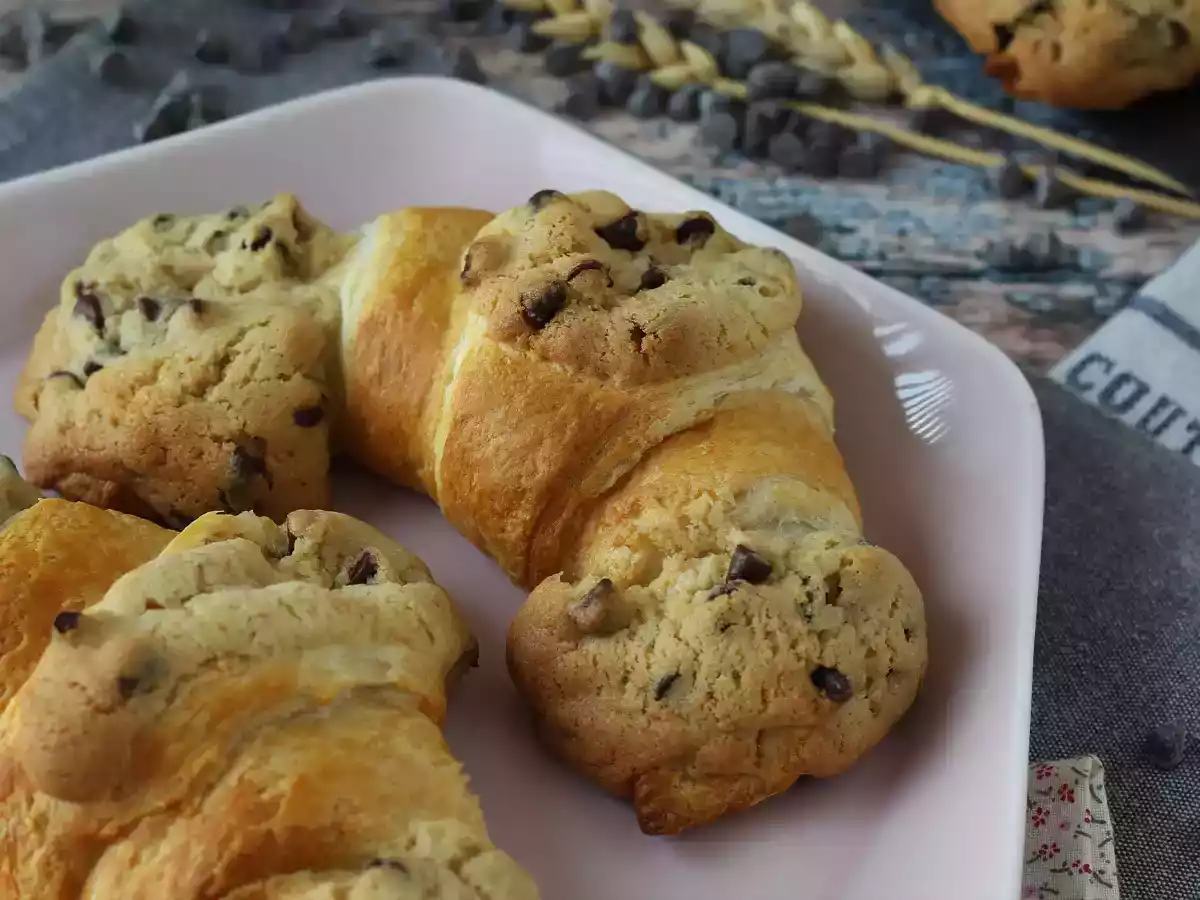 Ultra-gourmet, super-makkelijke crookies. De perfecte combinatie van croissant en koekje! - foto 2