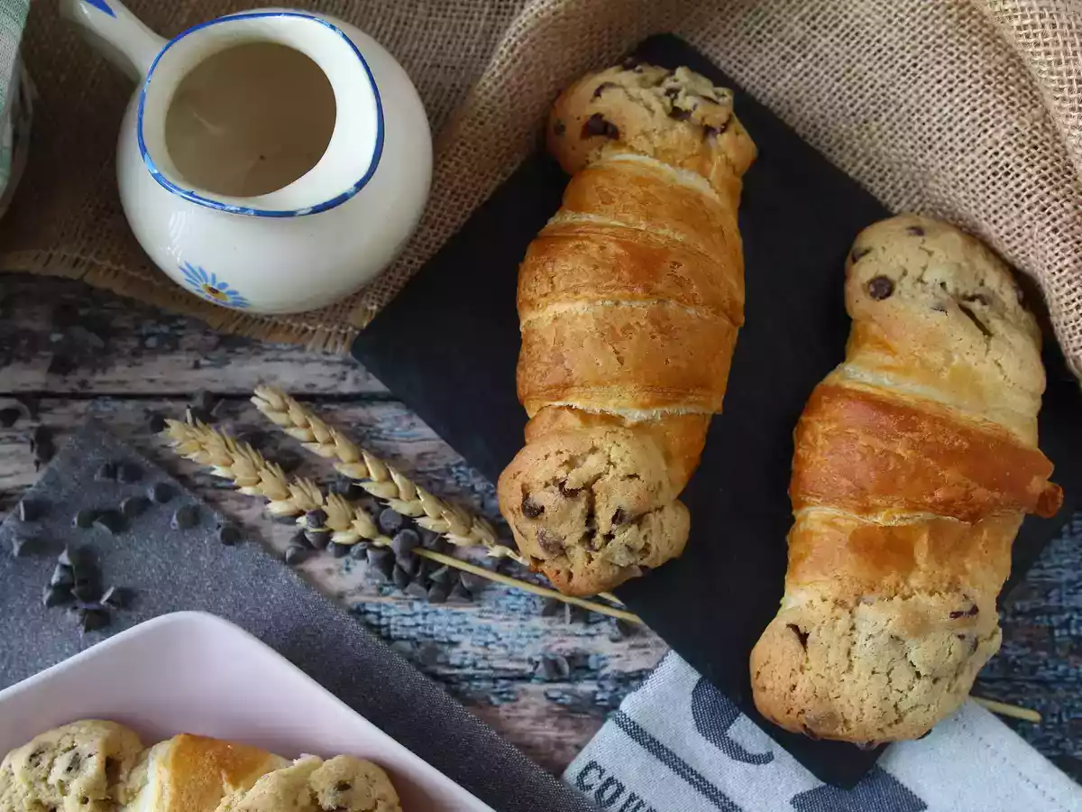Ultra-gourmet, super-makkelijke crookies. De perfecte combinatie van croissant en koekje! - foto 3