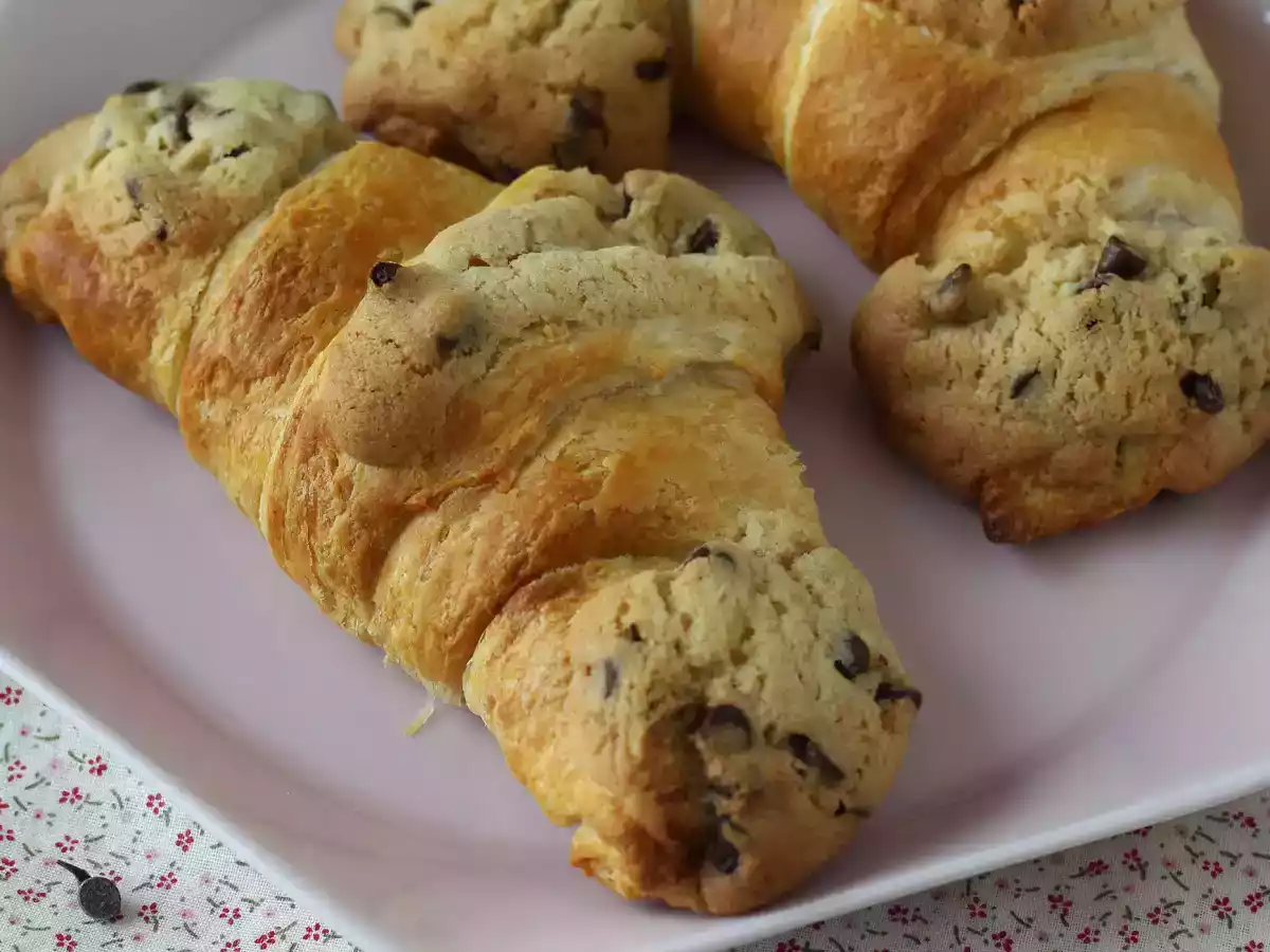 Ultra-gourmet, super-makkelijke crookies. De perfecte combinatie van croissant en koekje! - foto 6