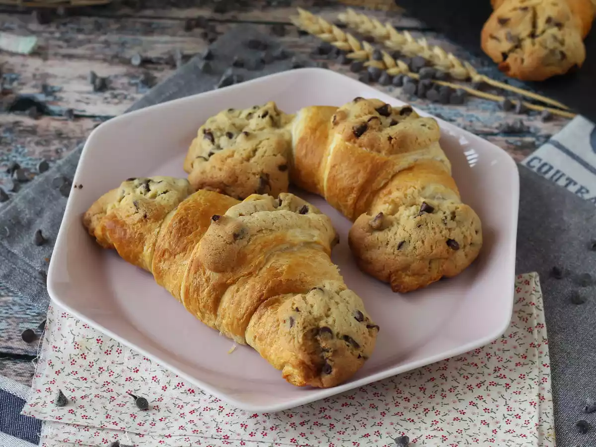 Ultra-gourmet, super-makkelijke crookies. De perfecte combinatie van croissant en koekje! - foto 7