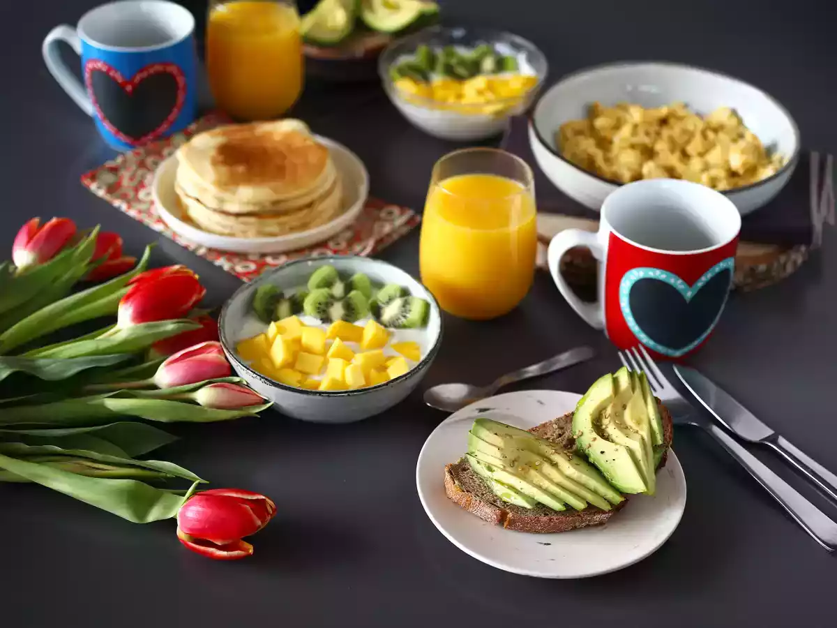 Valentijnsdag brunch
