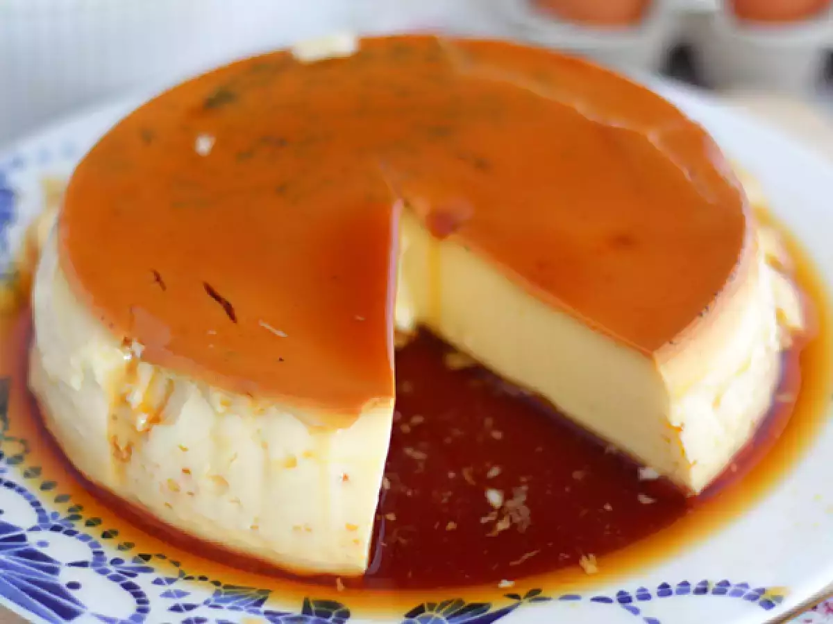 Vanille-eierflan - foto 3